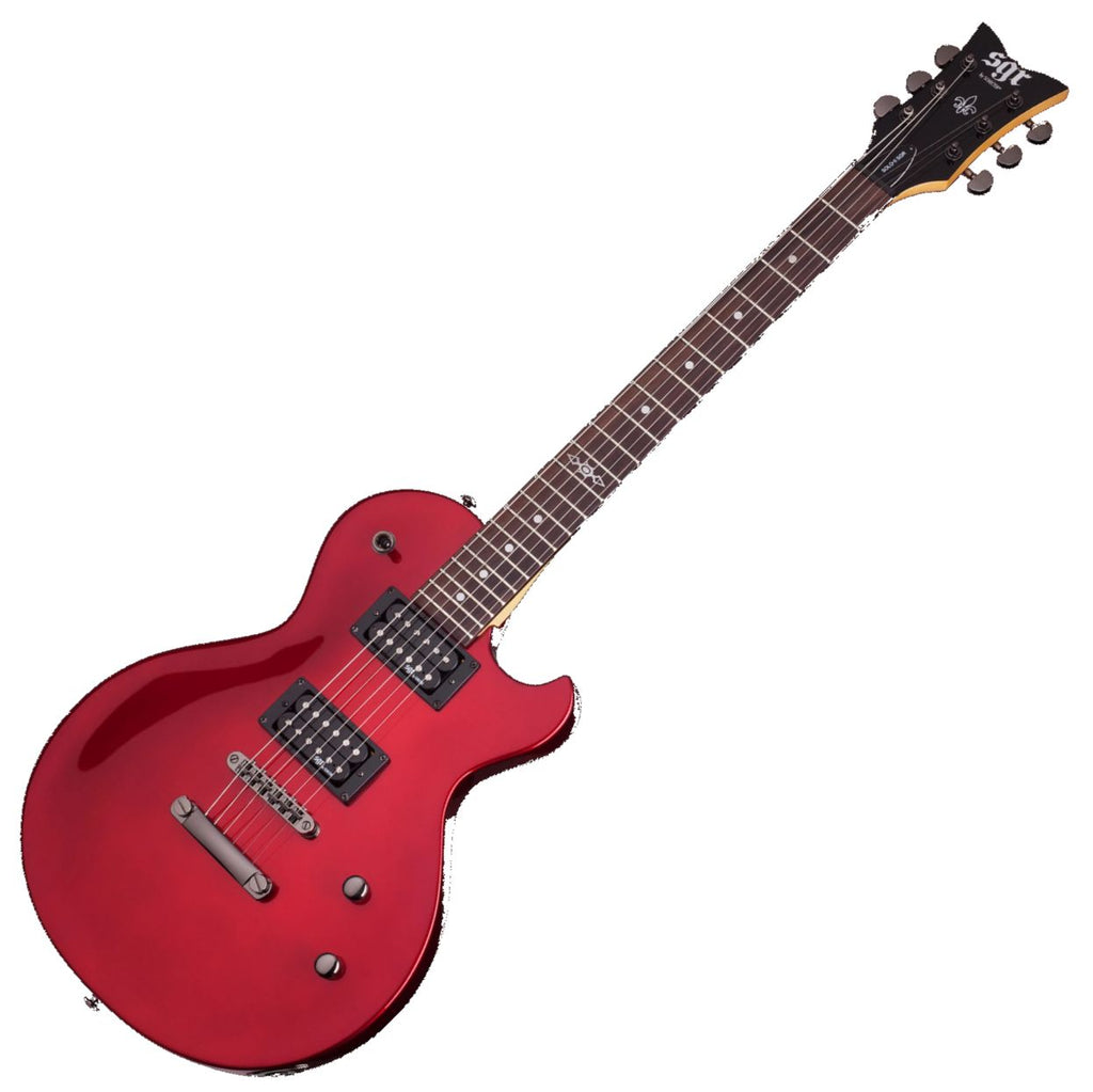 Schecter Solo-II SGR Electric Guitar by Schecter Metallic Red - 3843SHC