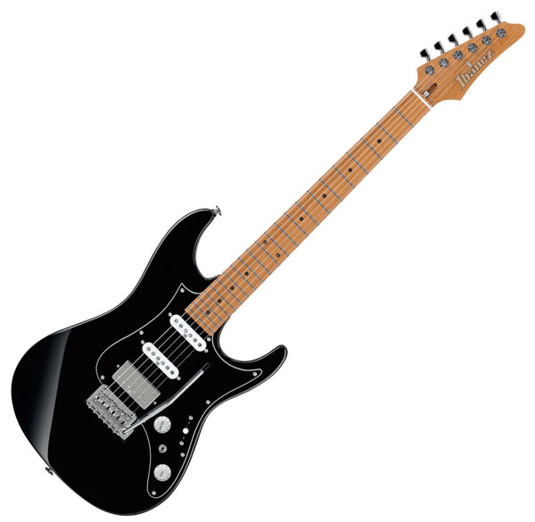 Ibanez AZ Prestige Electric Guitar in Black w/Case - AZ2204BBK