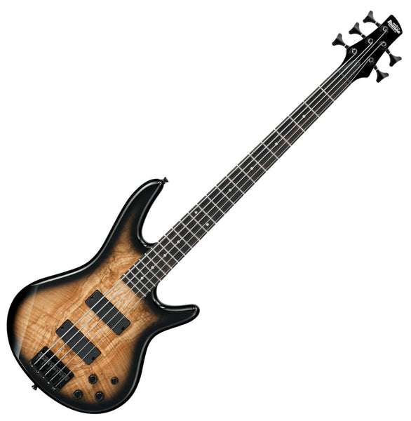 Ibanez Gio SR 5 String Electric Bass in Natural Gray Burst - GSR205SMNGT