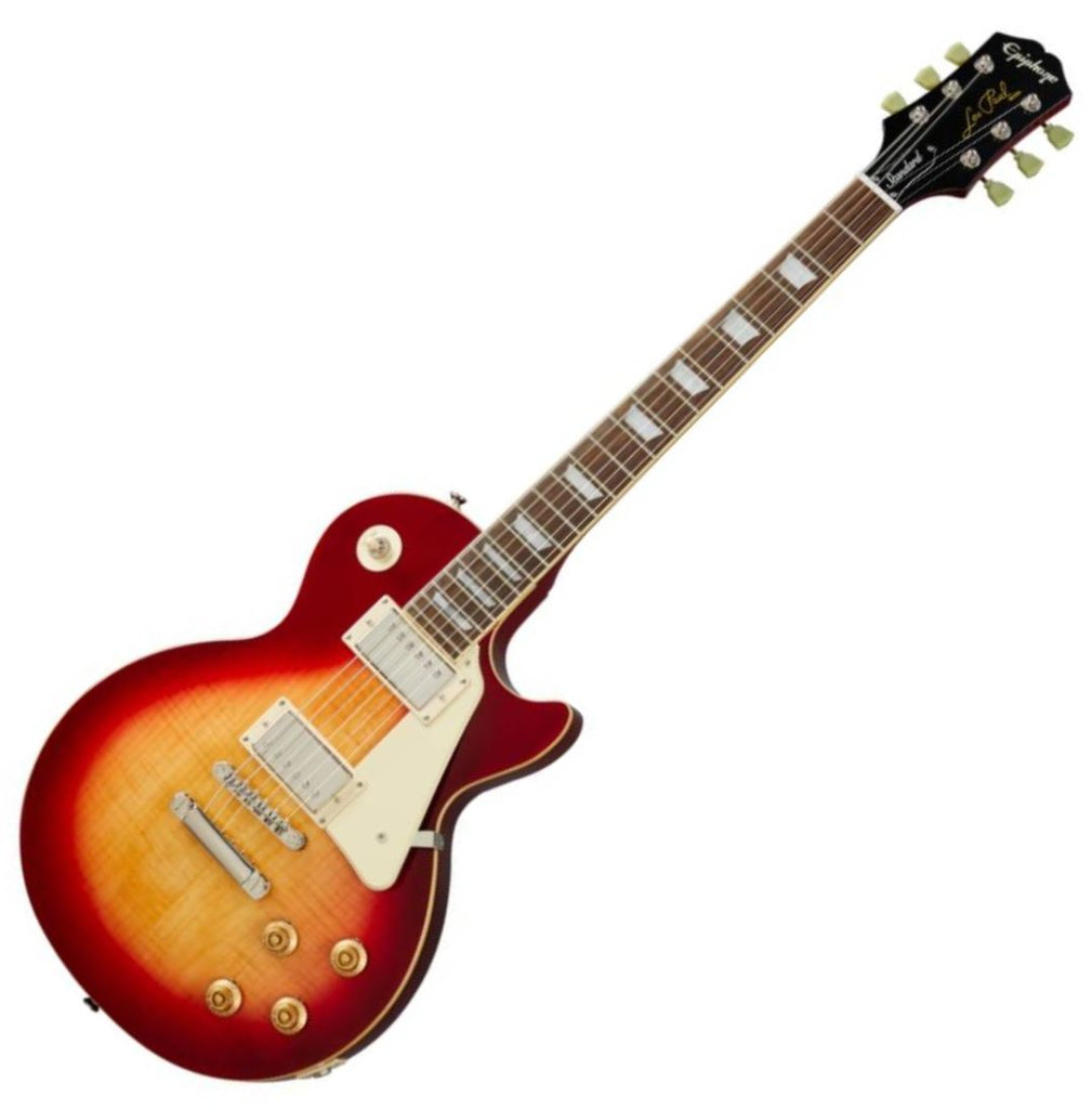 Epiphone Les Paul Standard 50s Electric Guitar in Heritage Cherryburst-EILS5HSNH
