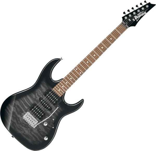 Ibanez GIO Series Electric Guitar HSH in Trans Black Burst - GRX70QATKS