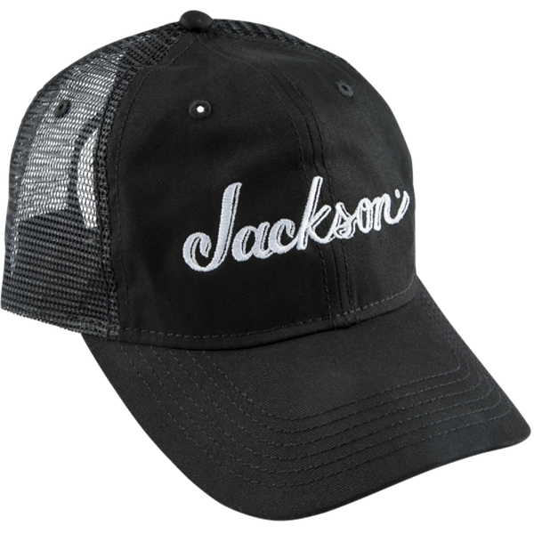 Jackson Logo Trucker Hat in Black - 2998785000