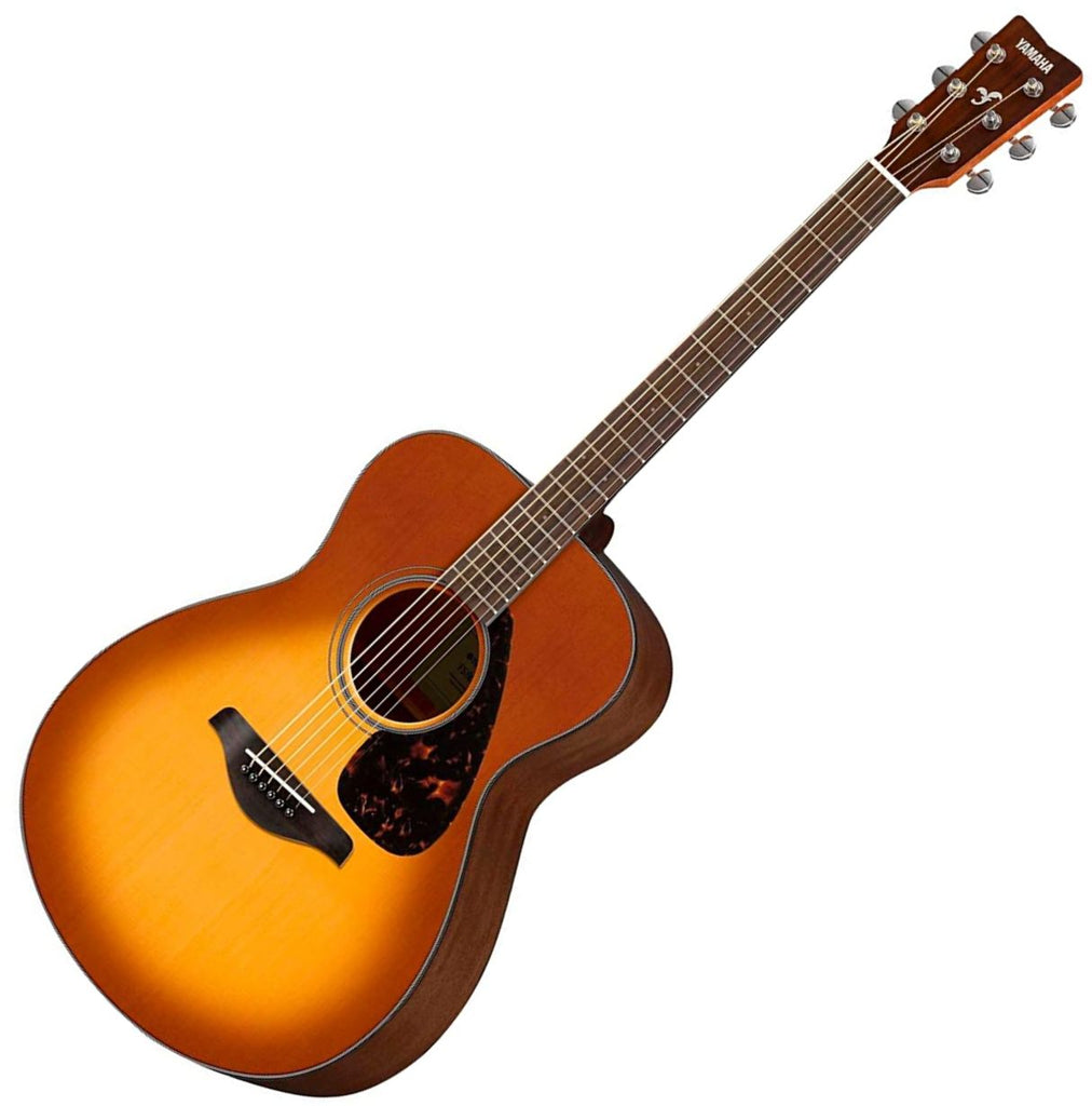 Yamaha Solid Spruce Top Folk Size Acoustic Guitar in SandBurst - FS800SDB
