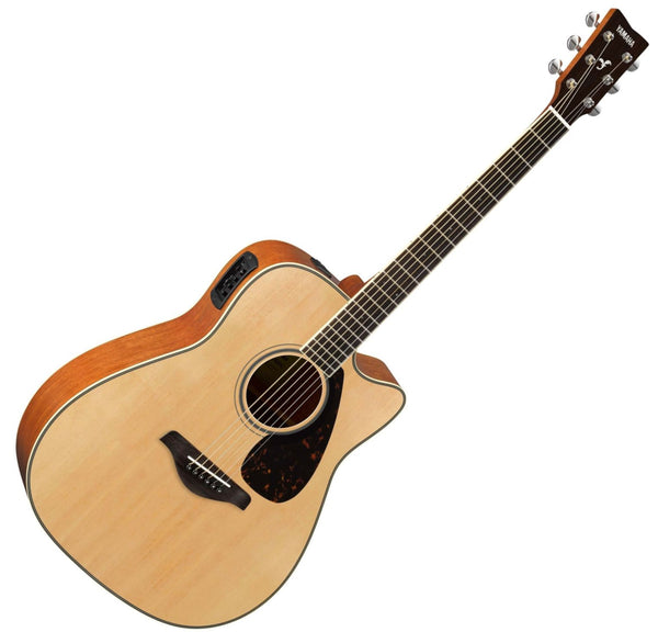 Yamaha Solid Spruce Top Acoustic Electric in Natural - FGX820C