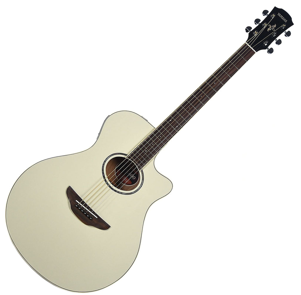Yamaha APX Acoustic Electric in Vintage White - APX600VW