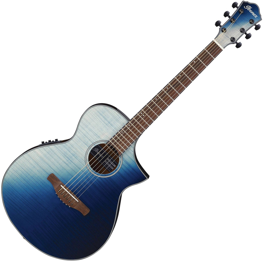 Ibanez AEW Series Acoustic Electric in Indigo Sunset Fade High Gloss - AEWC32FMISF