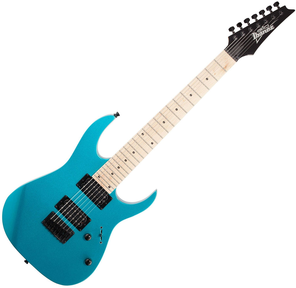 Ibanez GIO RG 7 String Electric Guitar in Metallic Light Blue - GRG7221MMLB