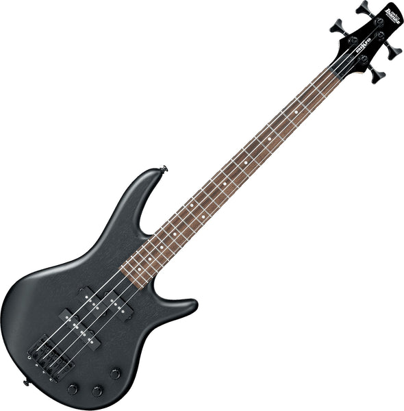 Ibanez Gio SR miKro Short Scale Electric Bass in Weathered Black - GSRM20BWK