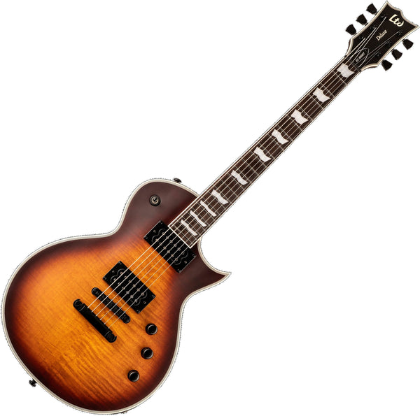 ESP LTD Electric Guitar in Tobacco Sunburst Satin - LEC1000TCTMFMTS