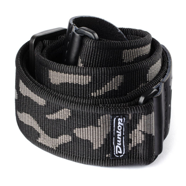 Dunlop Grey Cammo Guitar Strap - D3810GY