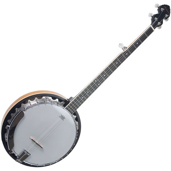 Alabama 5 String Banjo Mahogany Gloss Finish Sunburst - ALB29