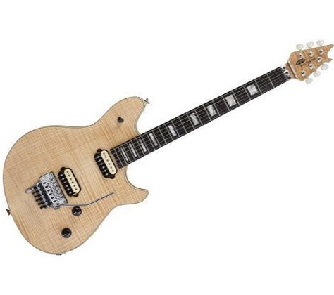 EVH Wolfgang 5A Electric Guitar Flame Ebony in Natural - 5107920858