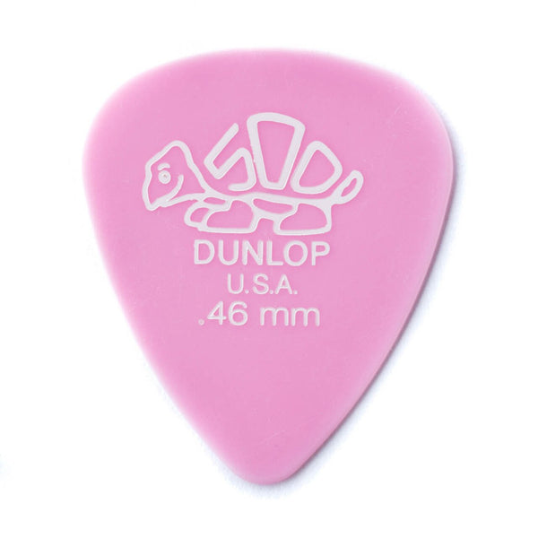 Dunlop 41P46 Delrin 500 Players Pick Pack .46mm - 12 pack