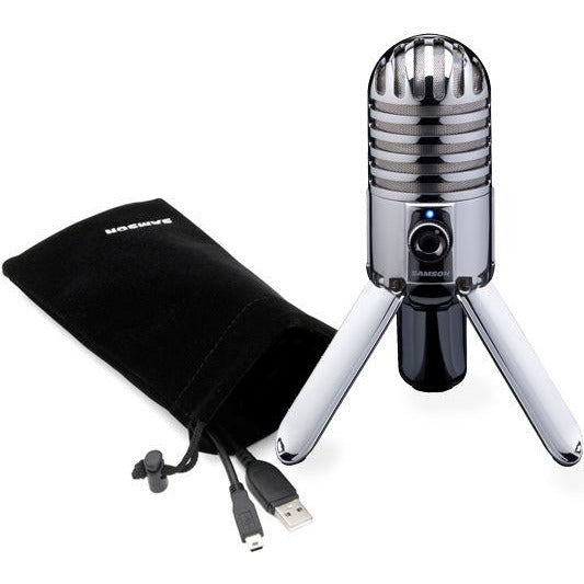 Samson Desktop USB Condenser Microphone w/Headphone Out - SAMTR
