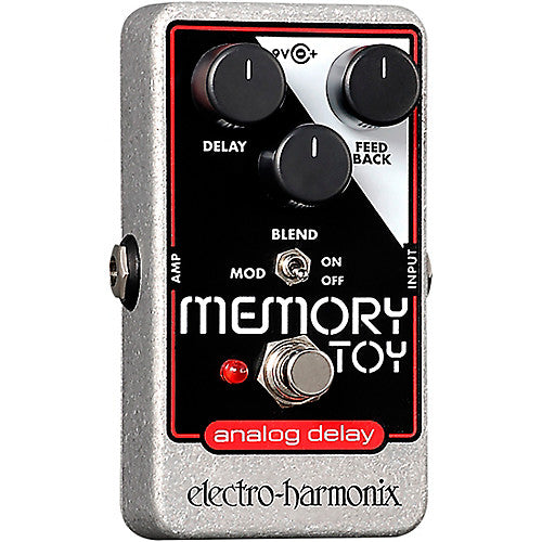 ElectroHarmonix MEMORYTOY Memory Toy Analog Echo Chorus Effects Pedal