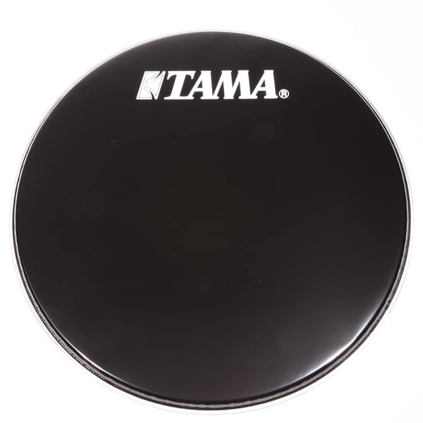 Tama 22 Inch Black Bass Drum Head with Tama Logo - BK22BMWS