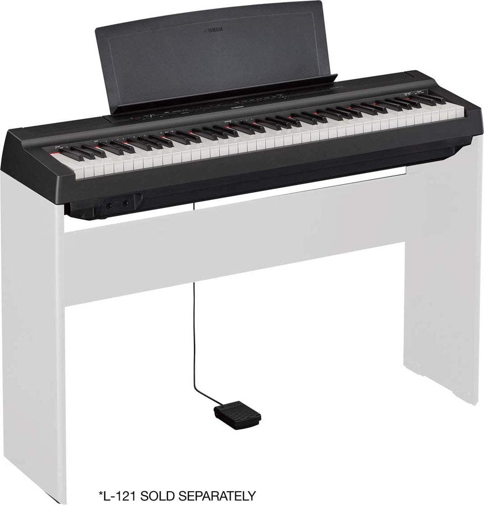 Yamaha 73 Note Weighted GHS Action and New CF Sound Engine Digital Piano w/L121B Stand- P121B