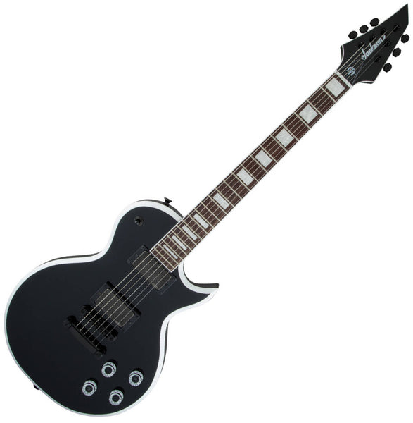 Jackson Marty Friedman Monarkh Electric Guitar in Black w/White Bevel- 2916999572