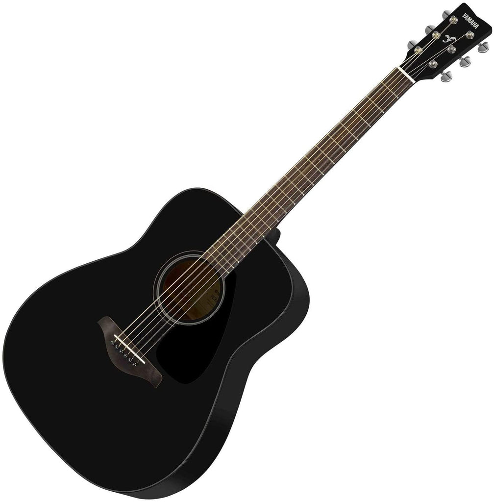 Yamaha Solid Spruce Top Acoustic Guitar in Black - FG800BL