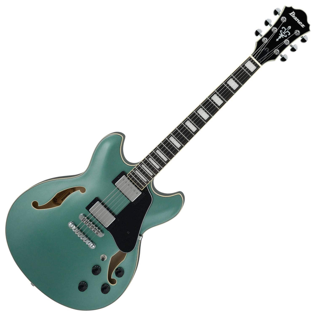 Ibanez Artcore Semi Hollow Body Electric Guitar in Olive Metallic - AS73OLM