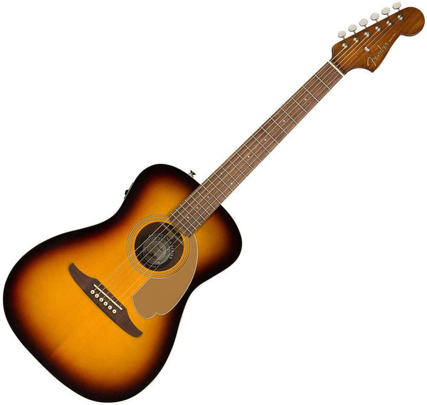 Fender Malibu Player Cutaway Acoustic Electric in Sunburst - 0970722003