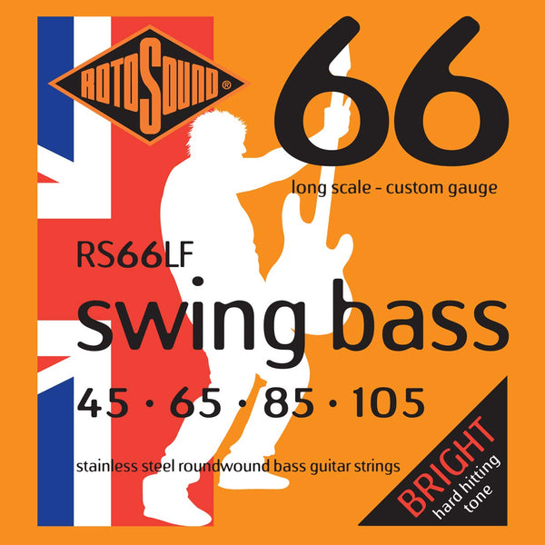 Rotosound RS66LF Stainless Steel Bass Strings 45 - 105