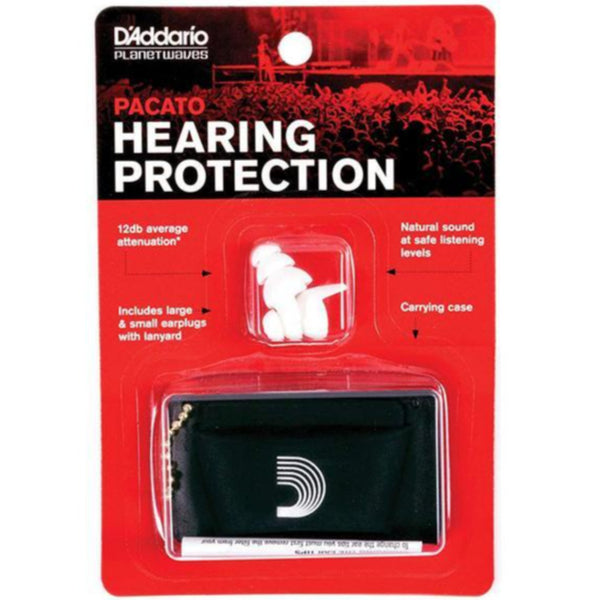 D'Addario Pacato Full Frequency Ear Plugs - PWPEP1