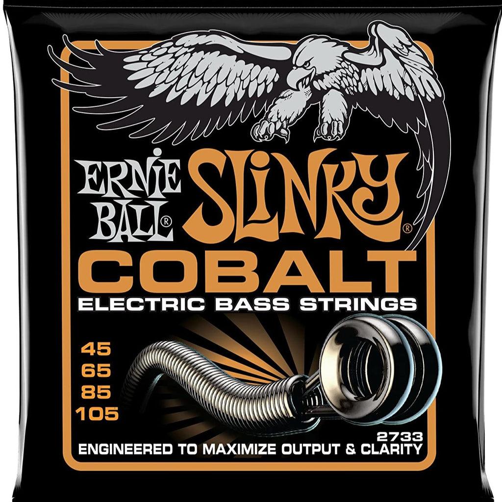 Ernie Ball Cobalt Hybrid Slinky 45-105 Electric Bass Strings - 2733EB