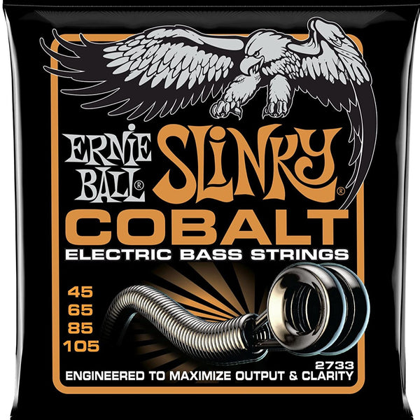 Ernie Ball Cobalt Hybrid Slinky 45-105 Electric Bass Strings - 2733EB