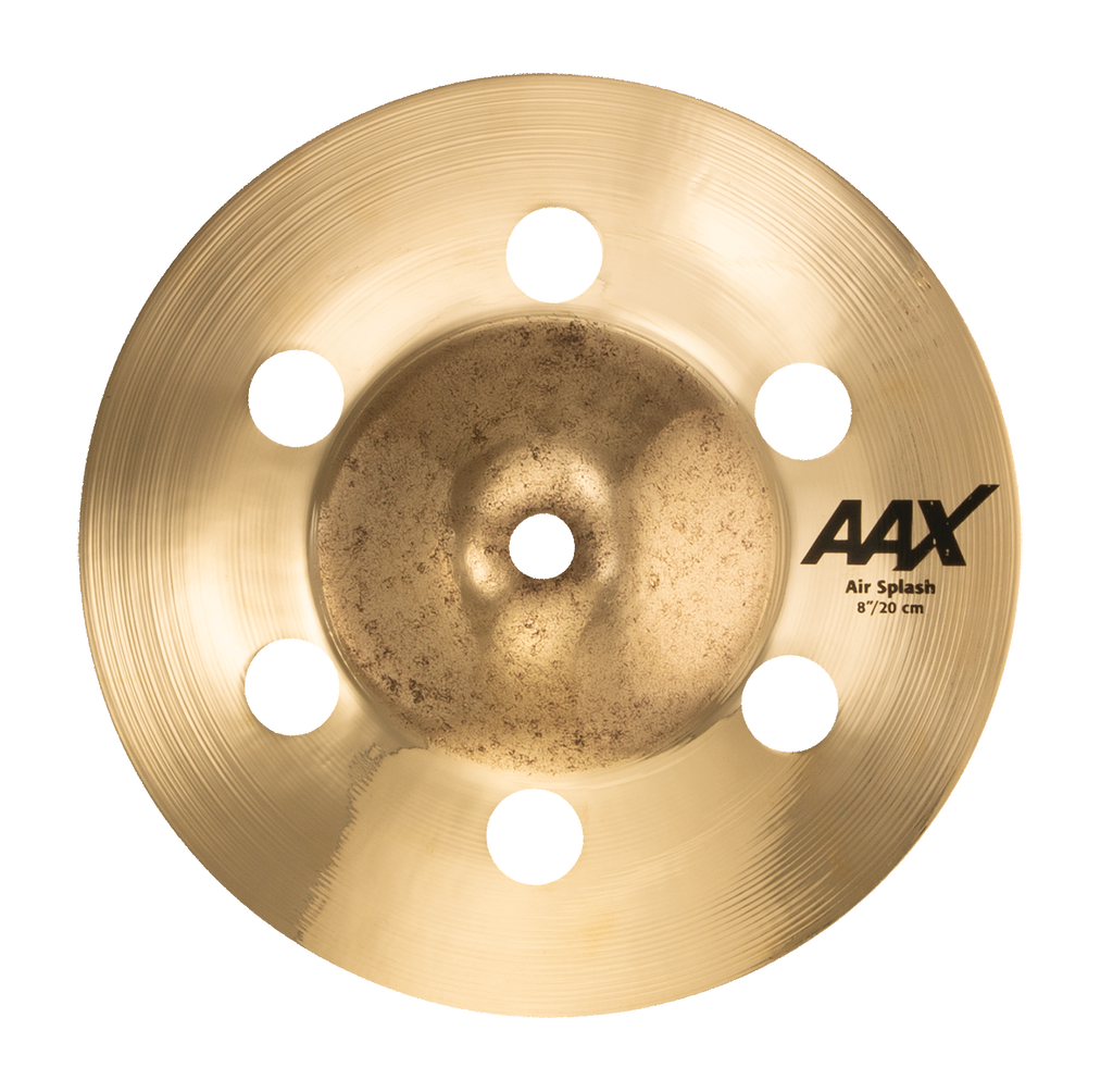 Sabian 8" AAX Air Splash Cymbal Brilliant Finish - 20805XAB