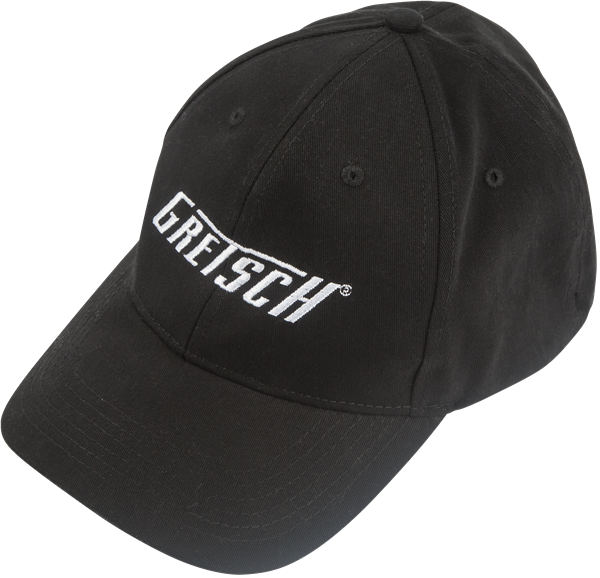 Gretsch Logo Flex Fit Hat Black S/M - 9224428001