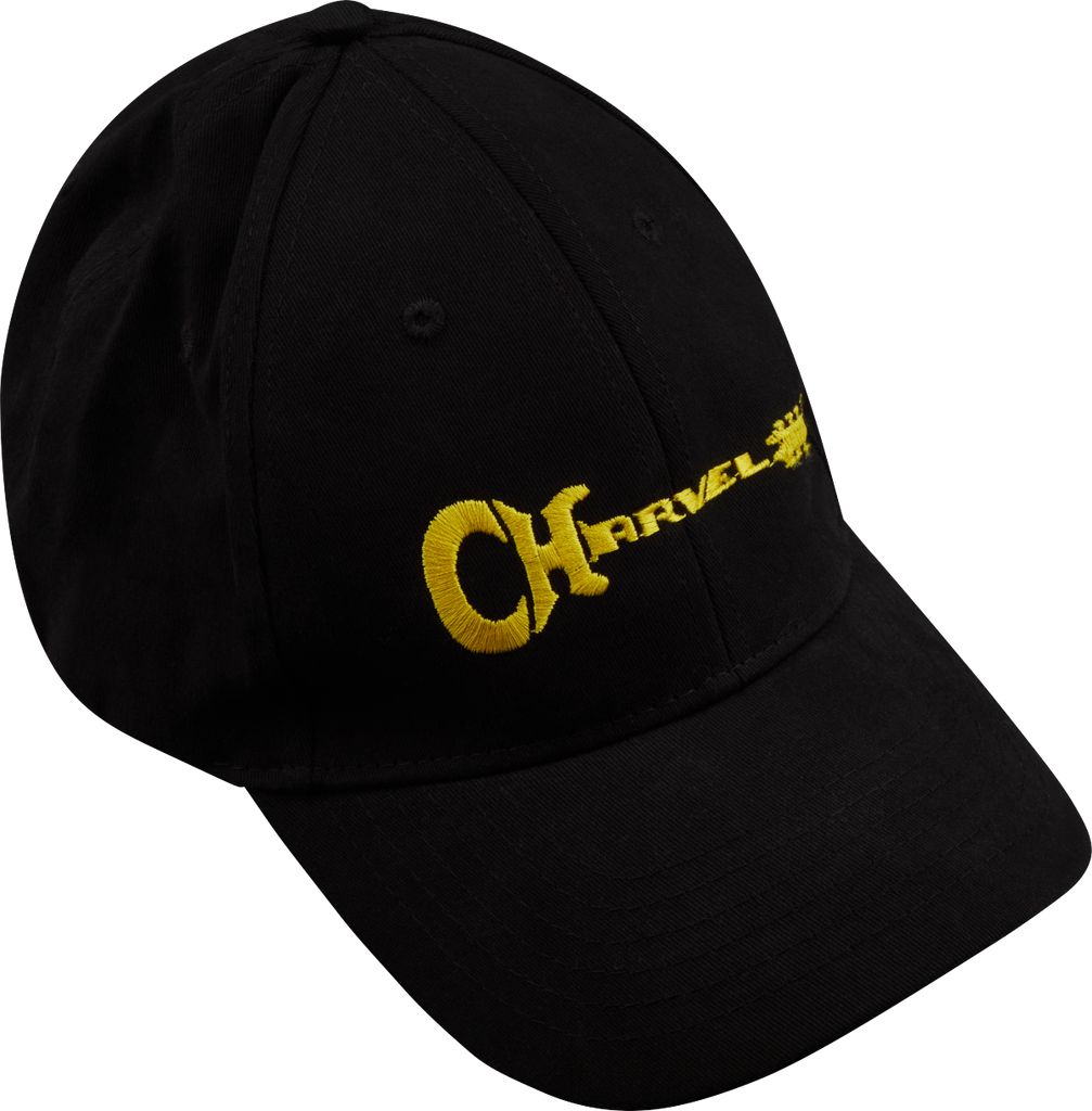 Charvel Flexfit Hat In Black And Yellow - 9922524100