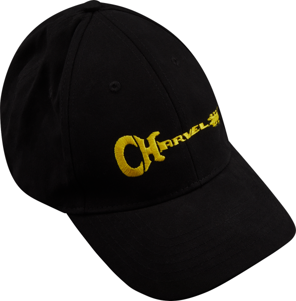 Charvel Flexfit Hat In Black And Yellow - 9922524100