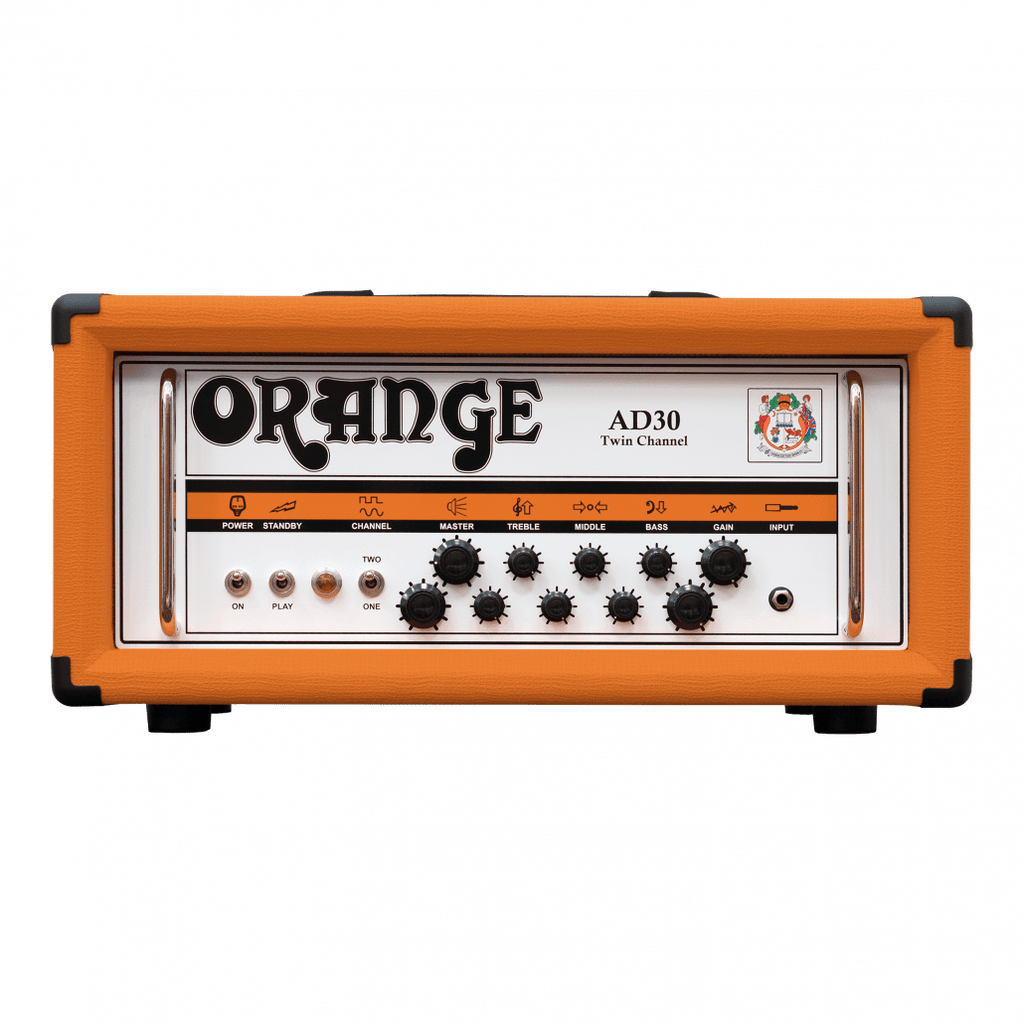 Orange AD 30 Watt Twin Channel Class A Vintage EL84 Tube Guitar Amplifier Head - AD30HTC