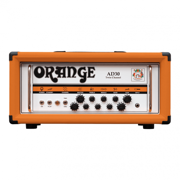 Orange AD 30 Watt Twin Channel Class A Vintage EL84 Tube Guitar Amplifier Head - AD30HTC