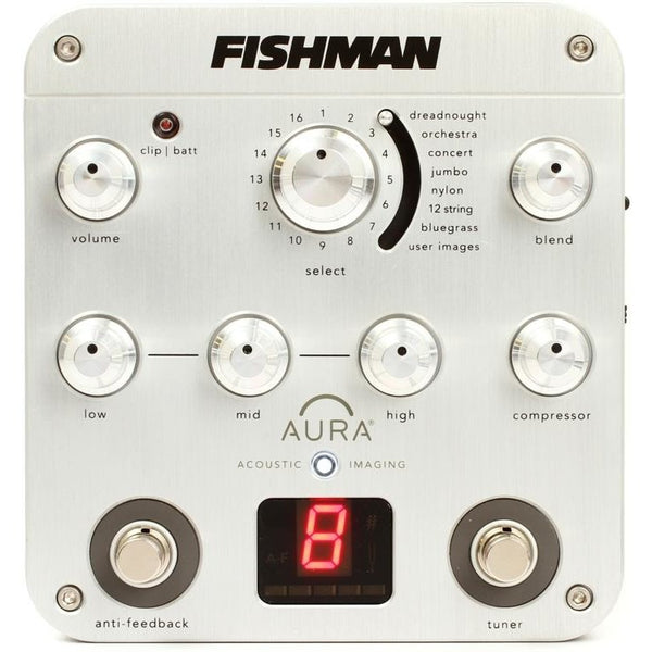 Fishman PROAURSPC Aura Spectrum DI Imaging Acoustic Effects Pedal