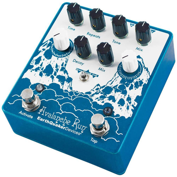 Earthquaker Avalanche Run Delay and Reverb Effects Pedal V2 - AVALANCHERUN2