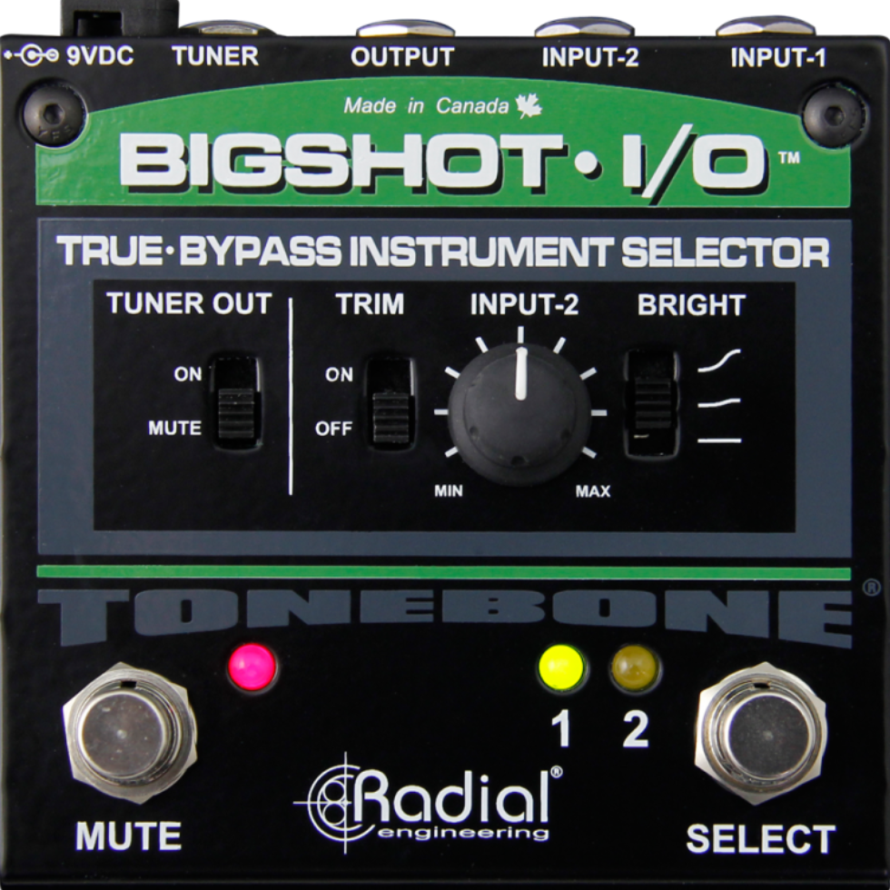 Radial Big Shot i/o Instrument Switching Effects Pedal Mark 2 - R8007212