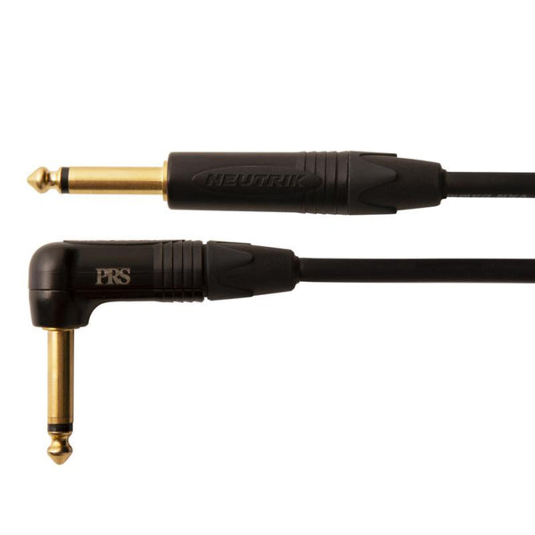 PRS 10' Signature Series Instrument Cable Right Angle to Straight - SIGNATURE10SA