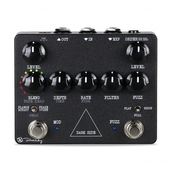 Keeley DARK SIDE Multi Effects with Fuzz Delay Rotary Phaser and Univibe Effects Pedal