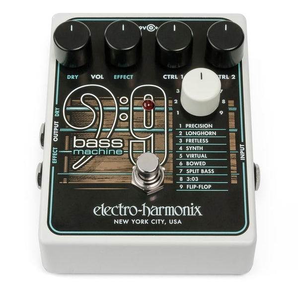 ElectroHarmonix BASS9 Bass Machine Effects Pedal