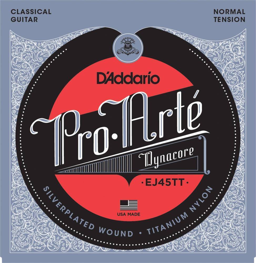D'addario EJ45TT Pro-Arte Dynacore Classical Strings - Guitar Normal Tension