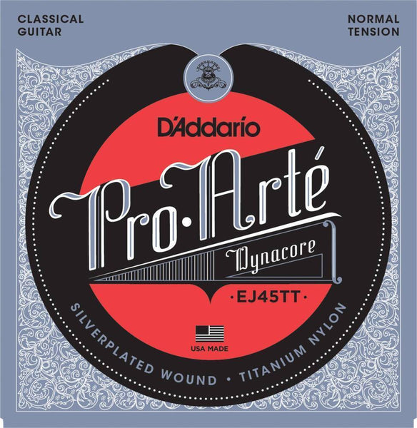 D'addario EJ45TT Pro-Arte Dynacore Classical Strings - Guitar Normal Tension