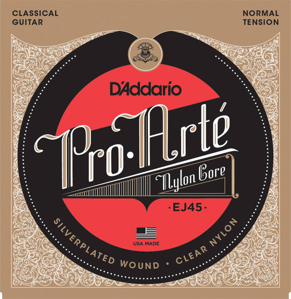 D'addario EJ45 Pro-Arte Nylon Classical Strings - Guitar Normal Tension