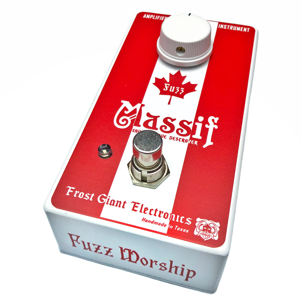 Frost Giant Limited Edition Canuck Massif Savage Fuzz Device Effects Pedal - MASSIFCANUCK