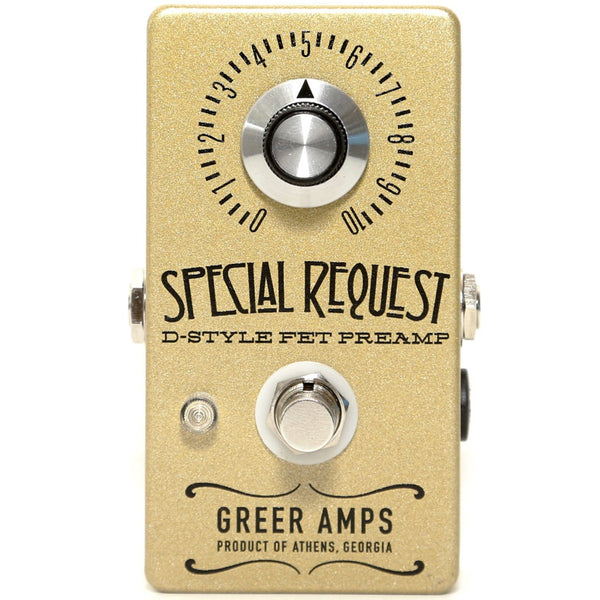 Greer Amps Special Request FET Preamp Overdrive Pedal - SPCLREQUEST