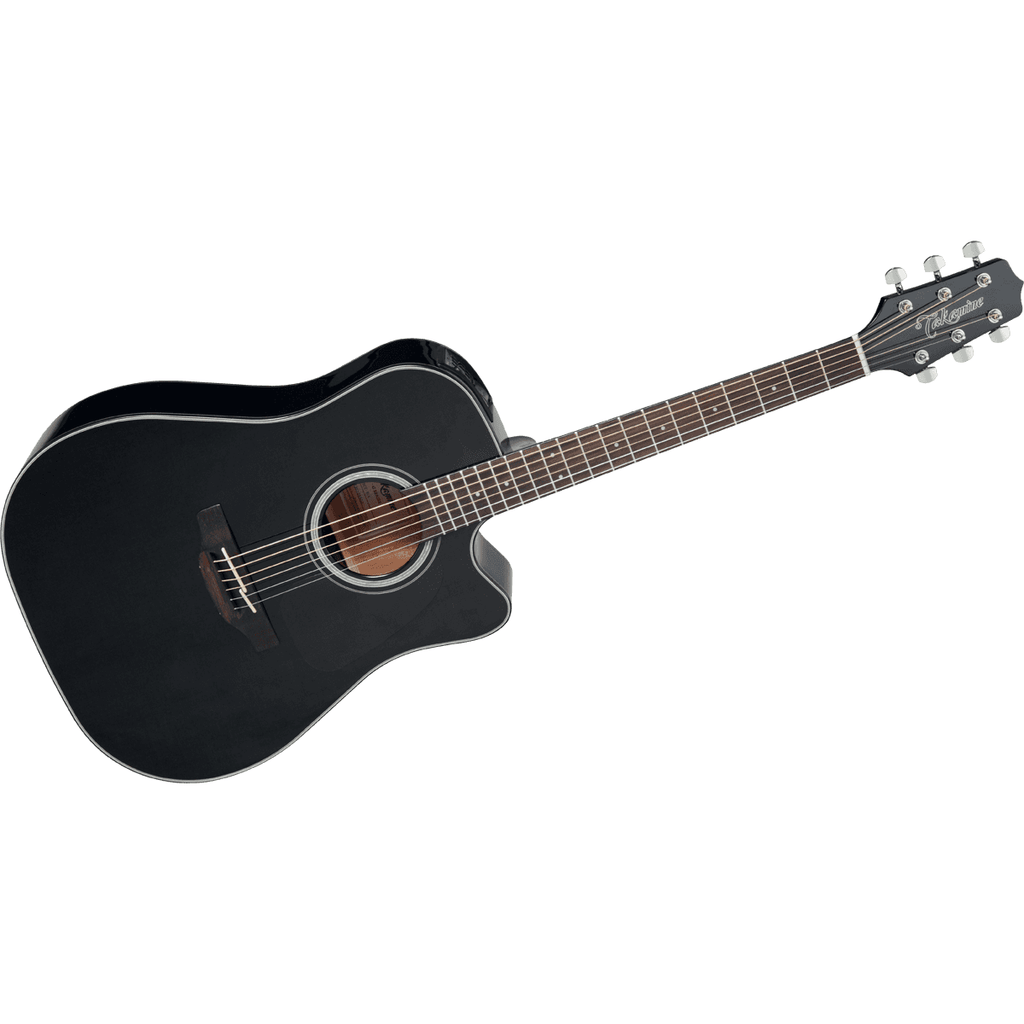 Takamine G 30 Series Dreadnought Cutaway Acoustic Electric in Black - GD30CEBLK