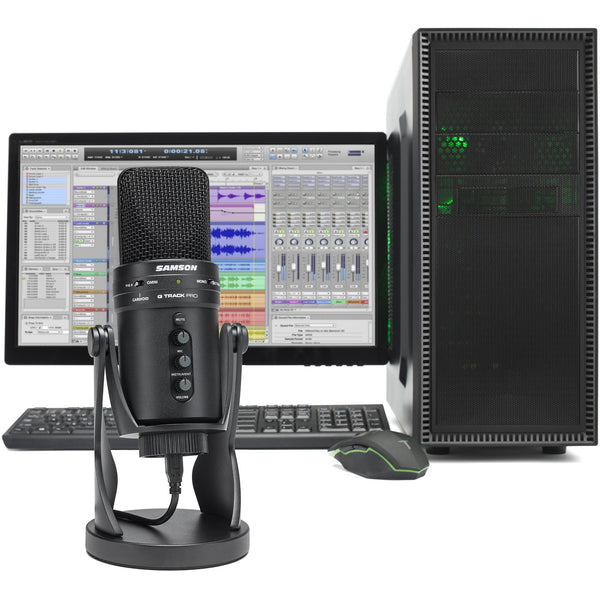 Samson GTRACKPRO Condenser Recording USB Microphone