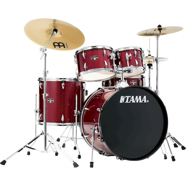 Tama ImperialStar 5PC Drumkit w/Hardware & Meinl Cymbals in Candy Apple Mist - IE52CCPM