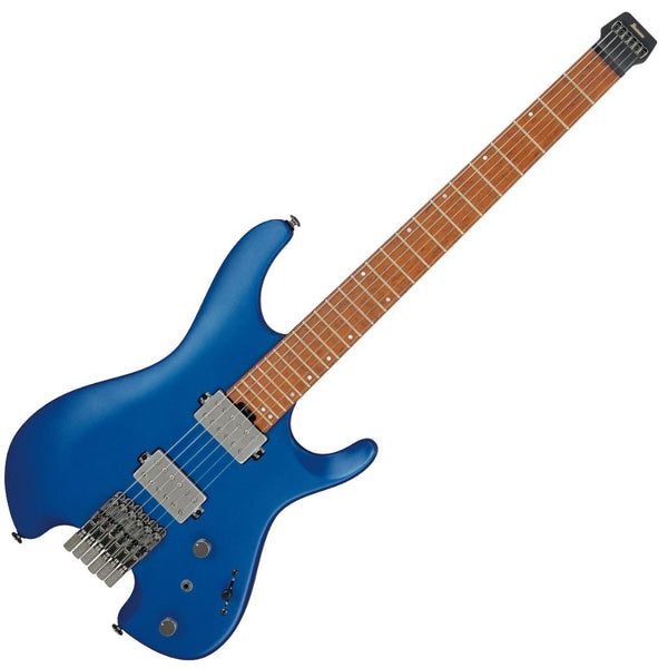 Ibanez Q52 Headless Electric Guitar in Laser Blue Matte w/Bag - Q52LBM